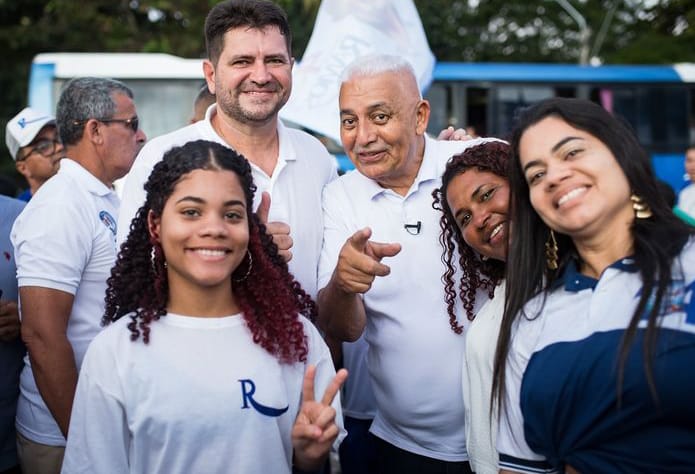 COM FOCO EM COMBATER A CORRUPÇÃO, RAMOS INICIA CAMPANHA COM GRANDE CAMINHADA NO BAIRRO DE JARDIM PAULISTA BAIXO