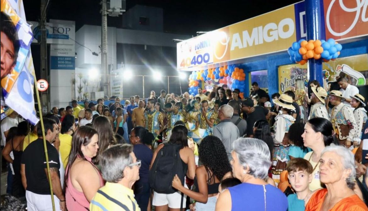 FESTA DE INAUGURAÇÃO DO COMITÊ DE TONNY MAGALHÃES SURPREENDE TODOS OS PRESENTES