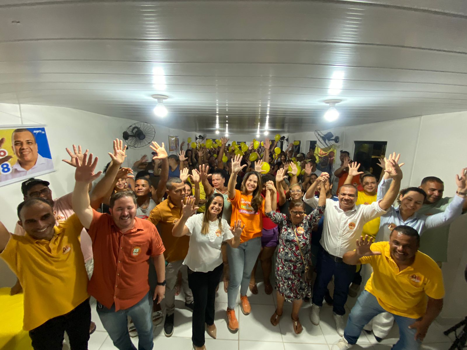 BRUNO D’MELO E MIRELLA ALMEIDA PARTICIPAM DE GRANDE FESTA DE ANIVERSÁRIO DO GRUPO DE IGUALDADE SOCIAL