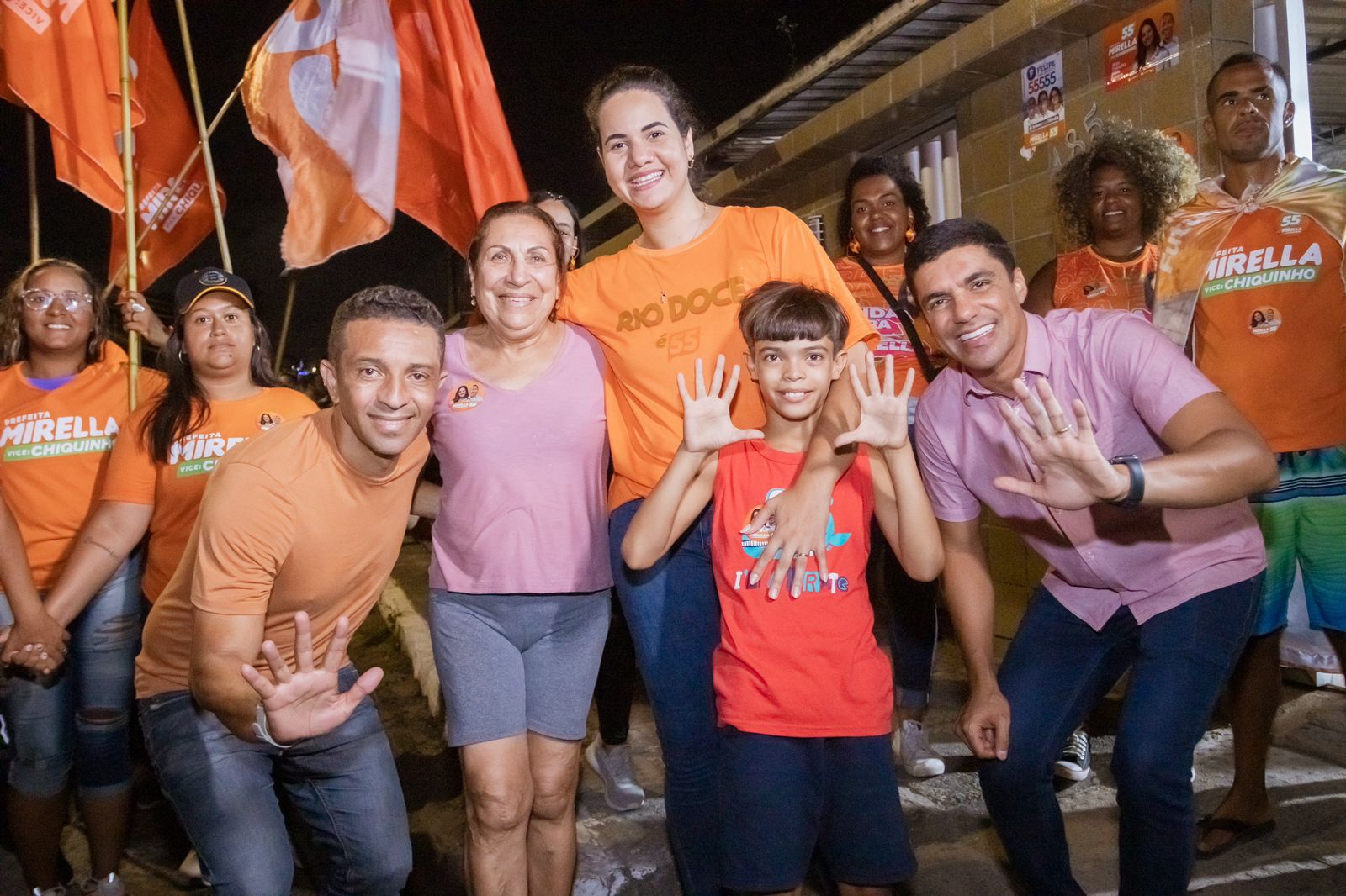 CHIQUINHO GANHA DESTAQUE NA CAMPANHA DE MIRELLA ALMEIDA PARA A PREFEITURA DE OLINDA