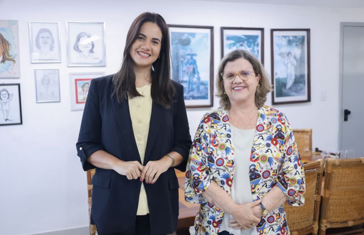 MIRELLA E TERESA LEITÃO DISCUTEM INVESTIMENTOS PARA INFRAESTRUTURA, SAÚDE, TURISMO E PATRIMÔNIO EM OLINDA