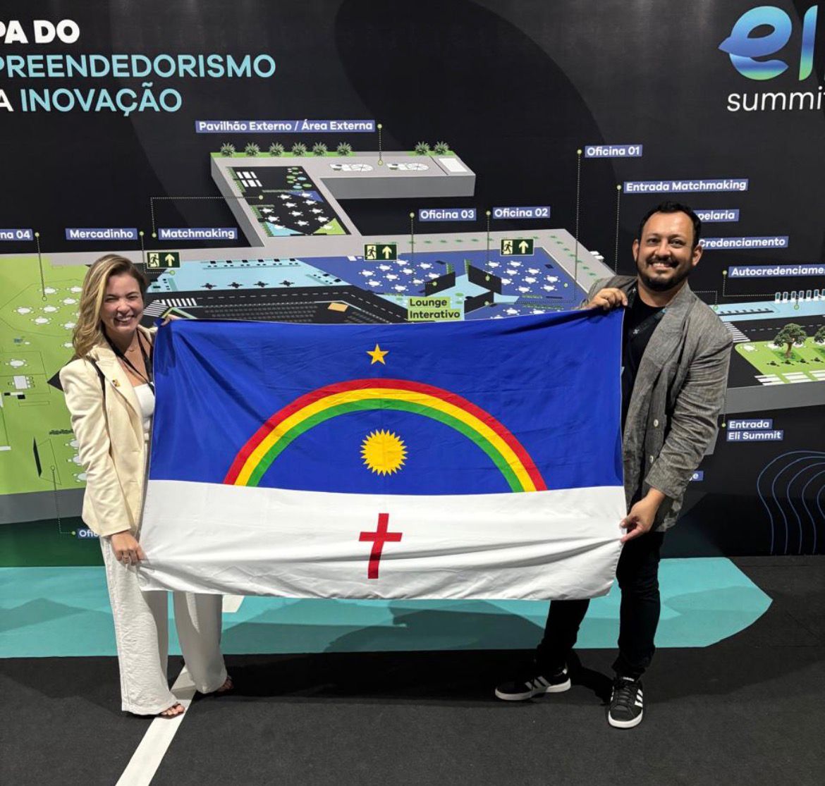 GABRIELA CAMPELO LEVA OLINDA AO MAIOR EVENTO DE INOVAÇÃO DO BRASIL E À COP30