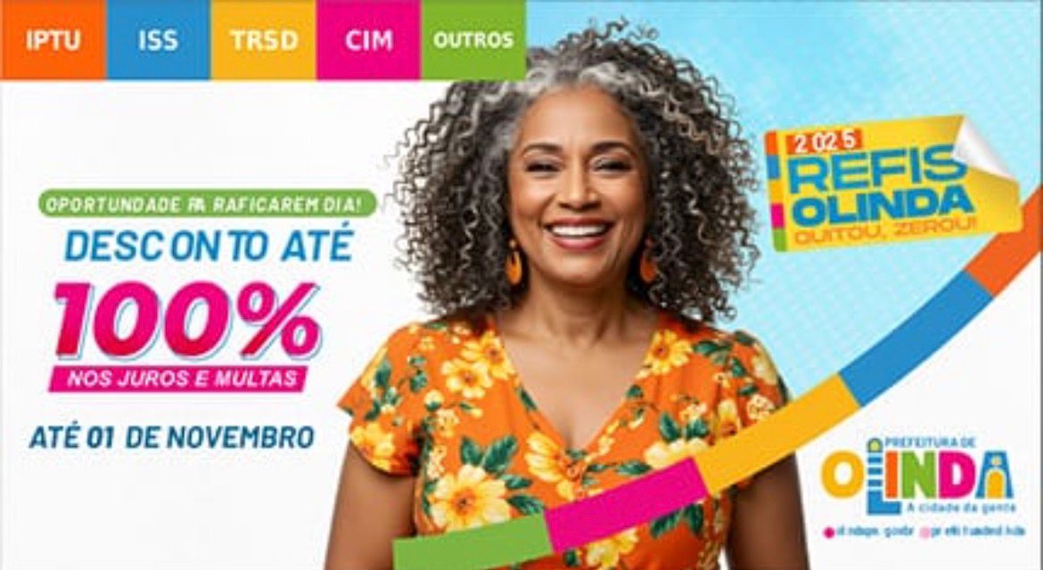 OLINDA AMPLIA HORÁRIO DE ATENDIMENTO DO REFIS 2025 NO SHOPPING PATTEO