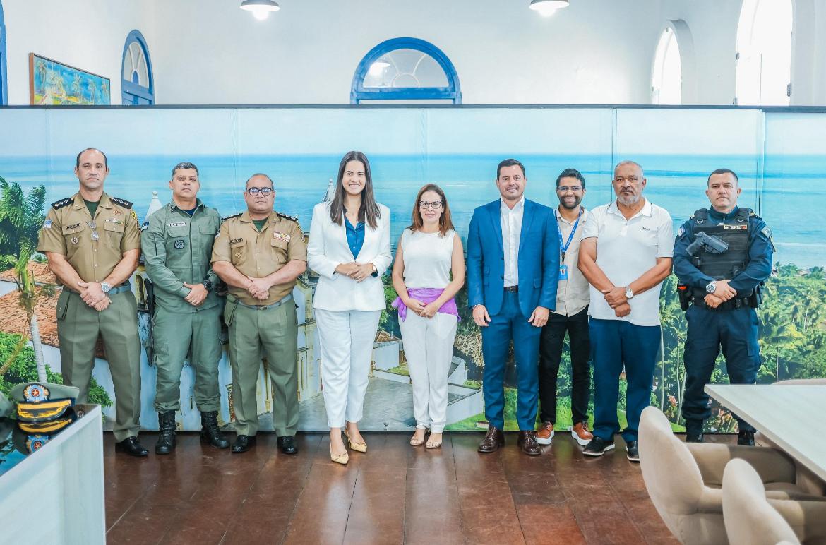 PREFEITURA DE OLINDA E SDS PLANEJAM REFORÇO PARA A SEGURANÇA