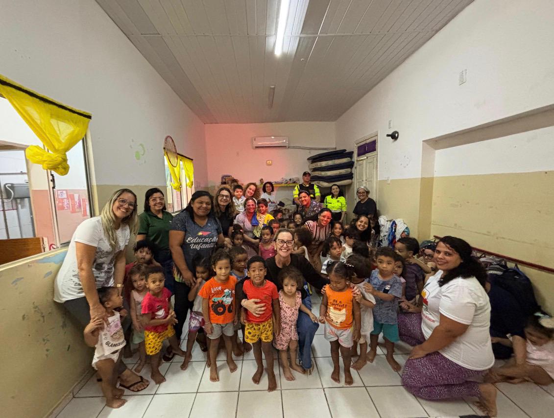 OLINDA: CRECHE MUNICIPAL EMANUEL ENSINA CIDADANIA E BOAS PRÁTICAS NO TRÂNSITO