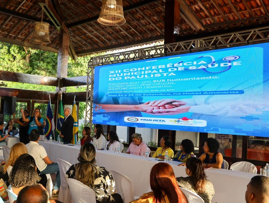 XII CONFERÊNCIA MUNICIPAL DE SAÚDE DO PAULISTA ABRE COM FOCO NO SUS HUMANIZADO