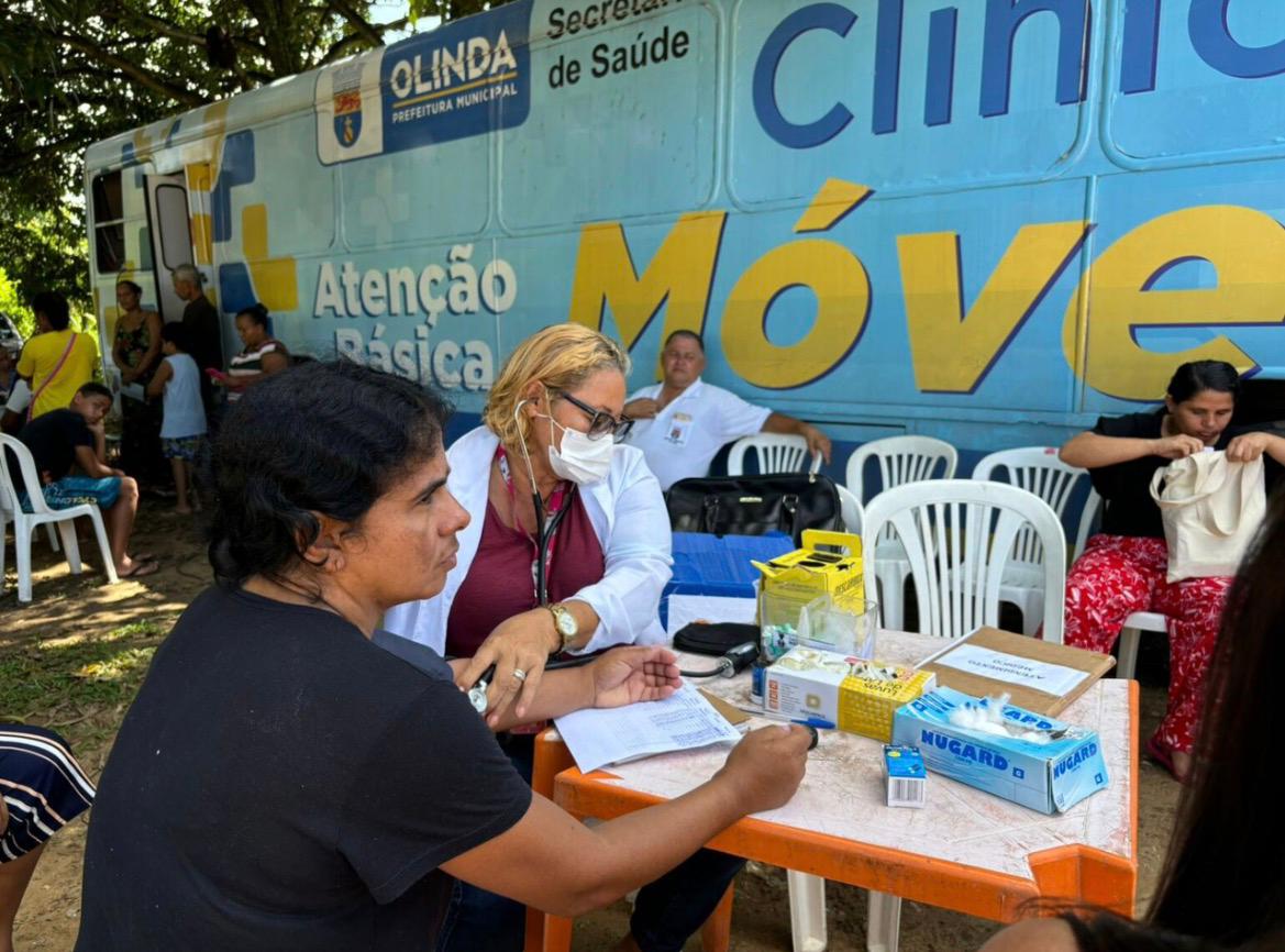 OLINDA DIVULGA AGENDA SEMANAL DO ODONTOMÓVEL E DA CLÍNICA MÓVEL