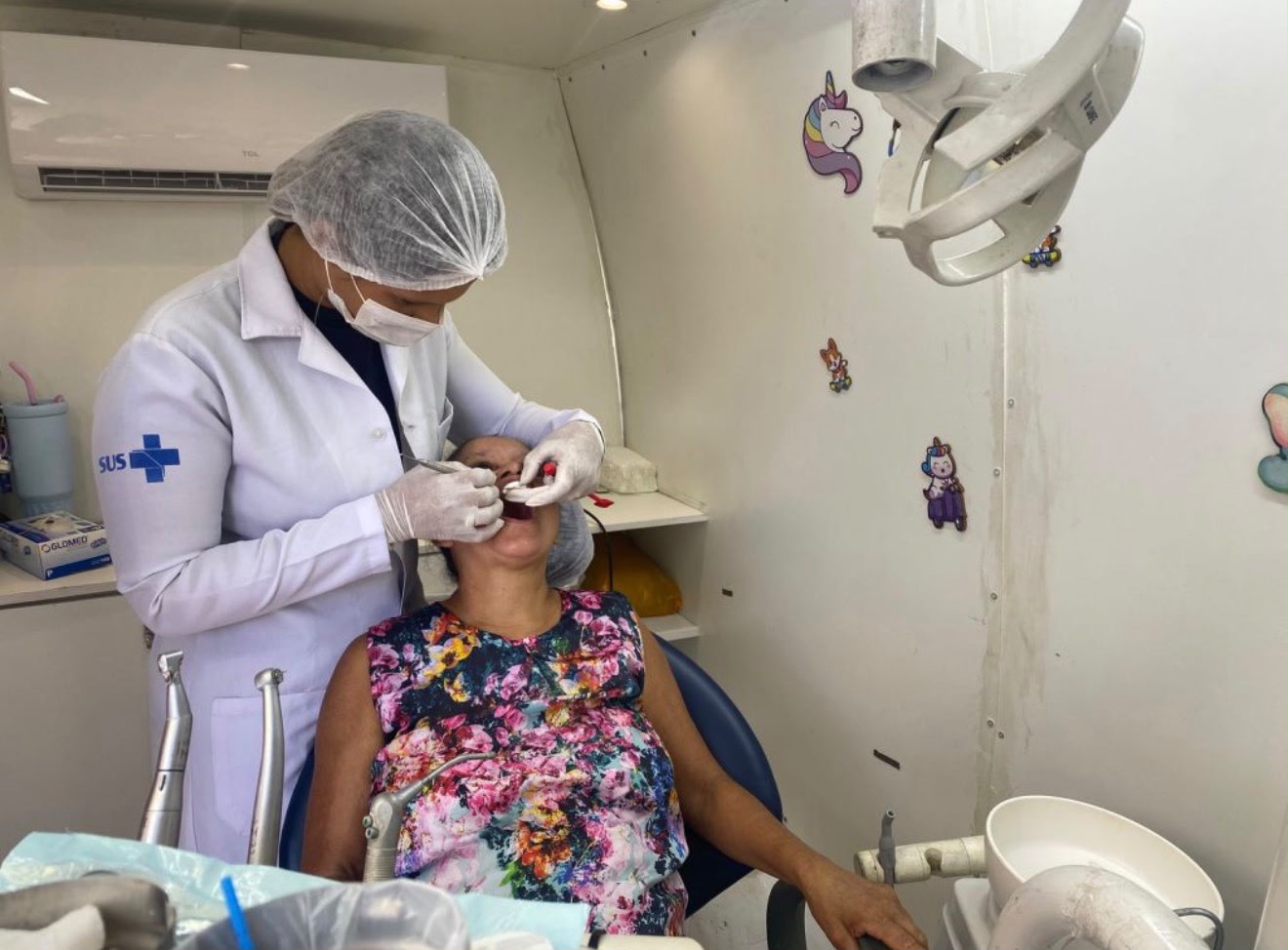 OLINDA LEVA CLÍNICA MÓVEL E ODONTOMÓVEL A CINCO LOCALIDADES NESTA SEGUNDA SEMANA DE JUNHO