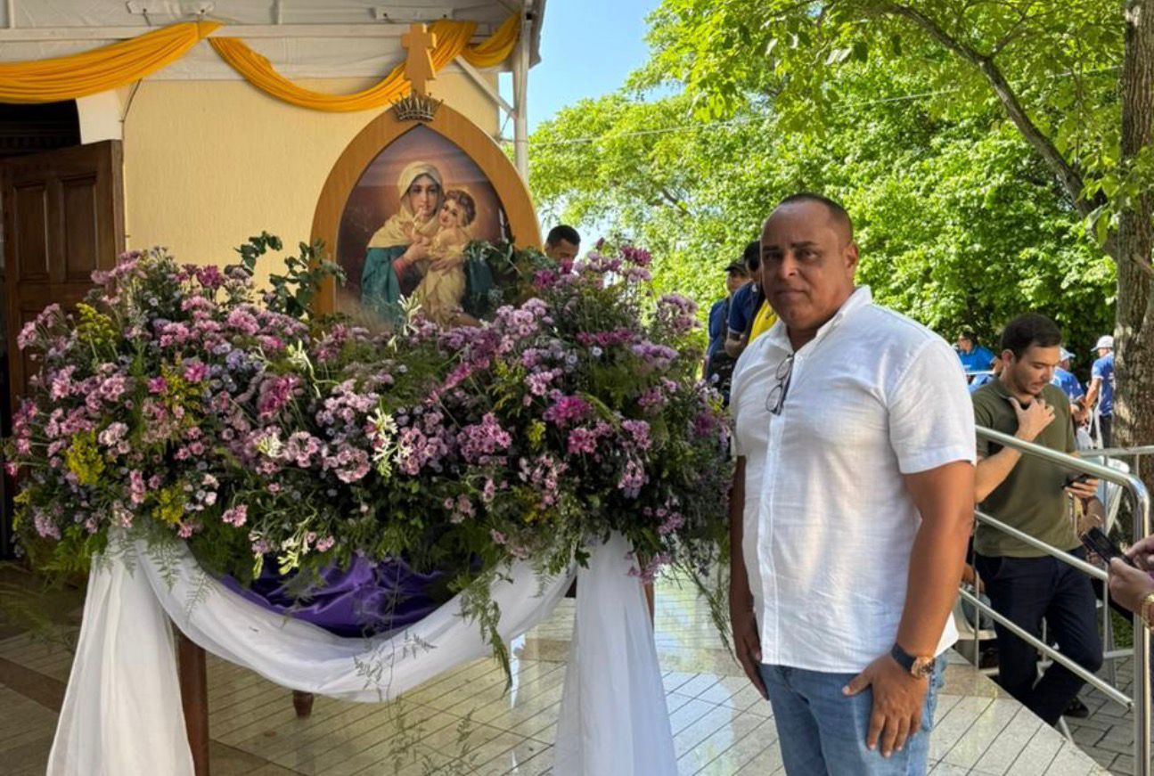 GOVERNADORA RAQUEL LYRA ATENDE PEDIDOS DO PROFESSOR MARCELO E ANUNCIA LICITAÇÃO PARA OBRAS NO SANTUÁRIO MÃE RAINHA