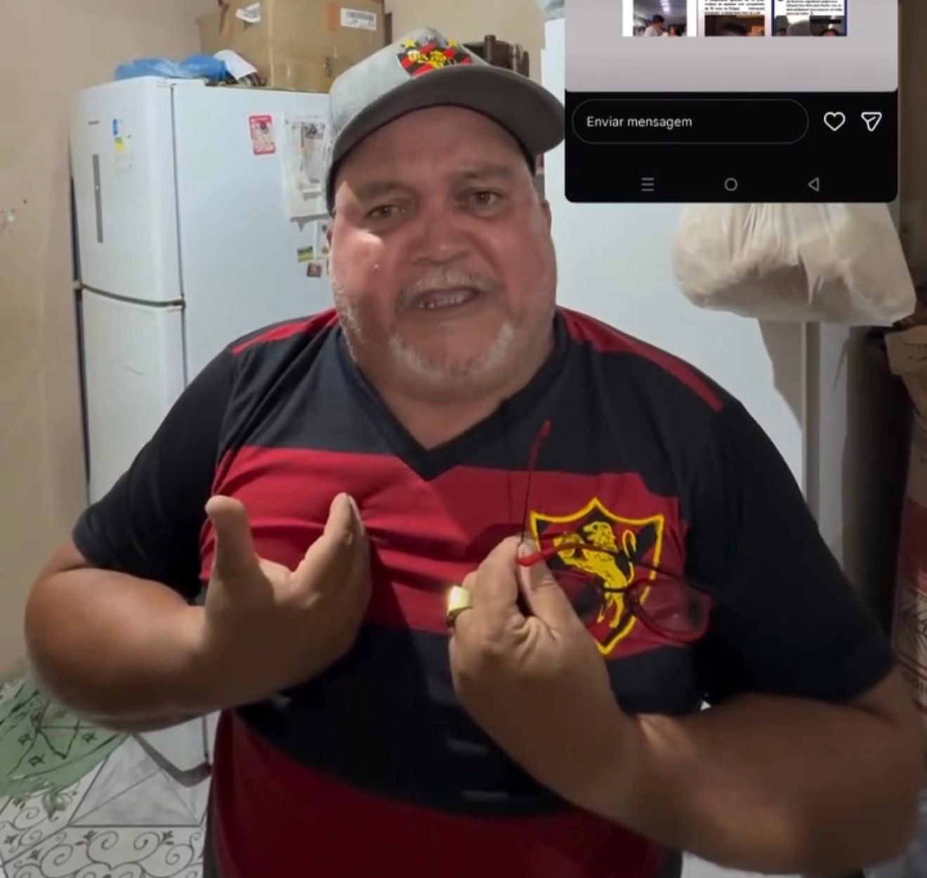 CHORANDO MARCONE CHAVEIRO RELATA DERRUBADA DE CONTA NO INSTAGRAM E FAZ APELO POR REATIVAÇÃO